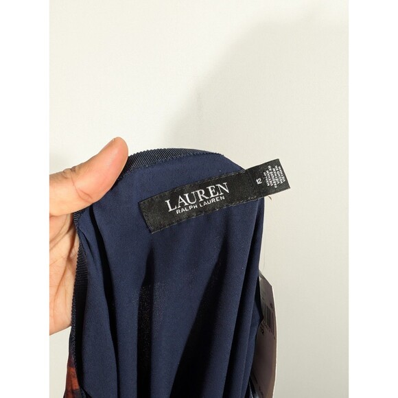 Ralph Lauren Womens Floral Ruffle Skirt Sz 12 Cottagecore Feminine Luxe Coquette - Picture 9 of 11